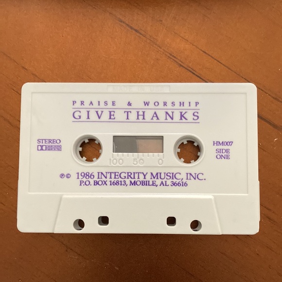 Guideposts Praise & Worship Give Thanks Cassette Religious Music Vintage - Picture 5 of 7